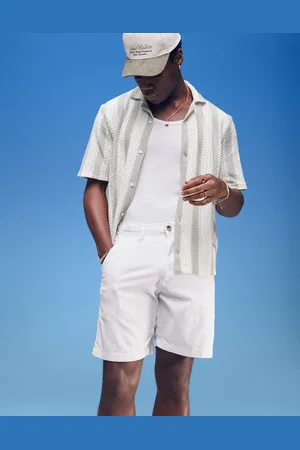 Hollister Skræddersyede shorts med fleksibel talje