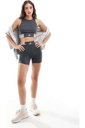 adidas Hyperglam - Grå 5-tommers shorts