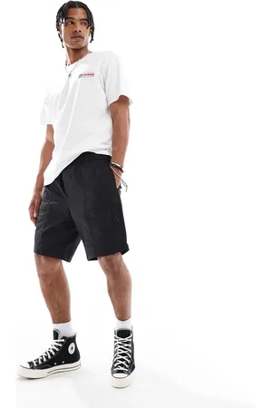 New Look Sorte tech-shorts med lynlås