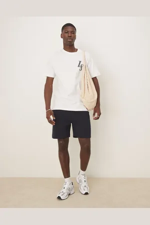 ASOS Essential - Marineblå mellemlange smalle shorts