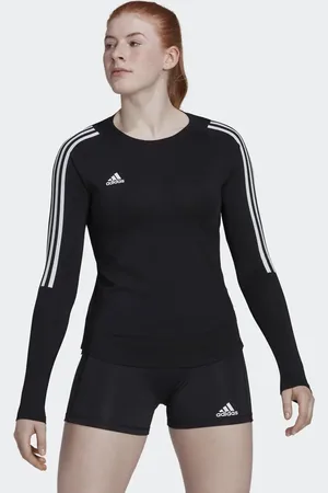 adidas Hilo - Sort trøje med lange ærmer og hvide detaljer