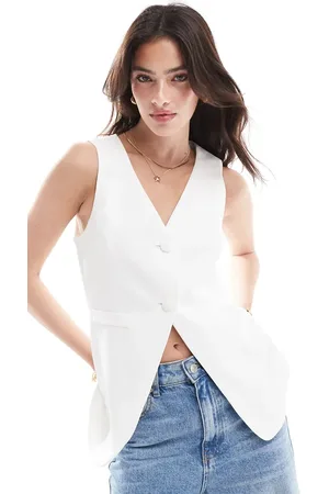 Miss Selfridge Longline-vest i