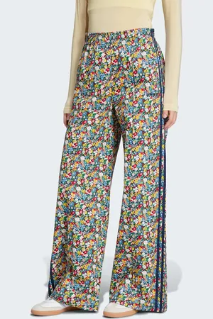 adidas X Liberty London - Træningsbukser med vide ben og blomstermønster-Multifarvet