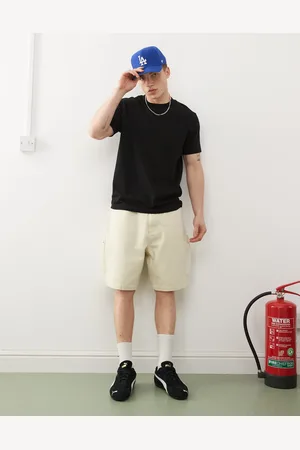 Santa Cruz Big - tømrer-denimshorts-Neutral
