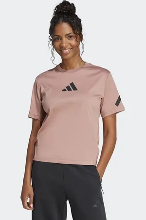 adidas Adidas Z.N.E. Lerfarvet T-shirt-Brun