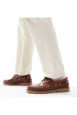 Schuh Princeton - Brune sejlersko i læder