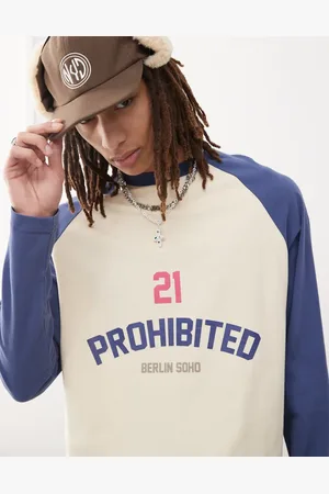 Prohibited T-shirt med lange ærmer og 