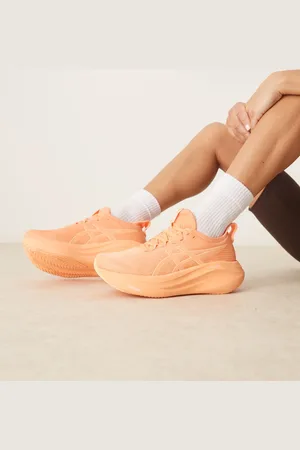 Asics Gel-Nimbus - 27 Lite-Show - Orange sneakers-Hvid