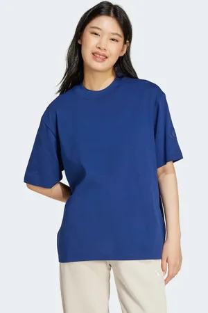 adidas Essentials - boyfriend-T-shirt med logoprint