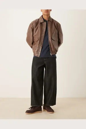 ASOS Jeans med ballonben i skyllevask