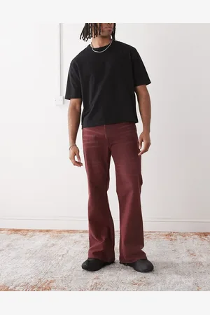 Cheap Monday X Landon Barker - Boo - bootleg-jeans-Rød