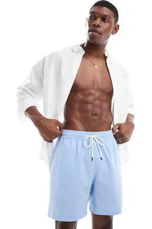 Ralph Lauren Sport Capsule Traveler - Lysegrønne badeshorts med lille logo