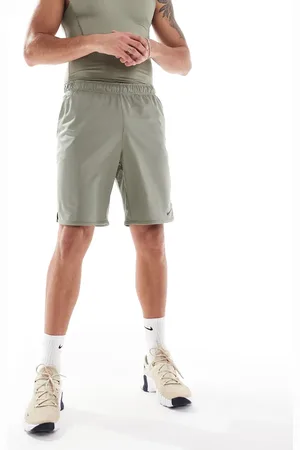 Nike Totality Dri-FIT - Kakigrønne 9-tommershorts i strik