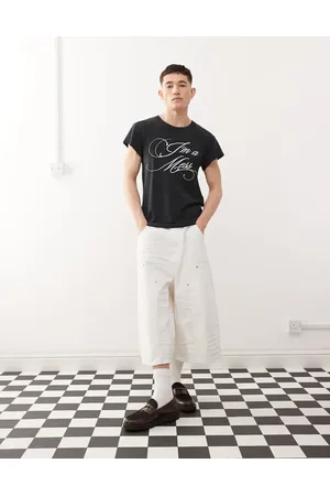 Cheap Monday X Landon Barker - Dunno - Hvide jorts