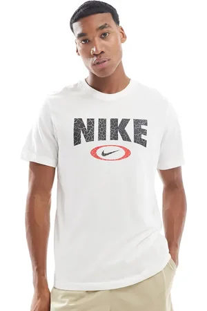 Nike T-shirt med oval swoosh-grafik-Lilla