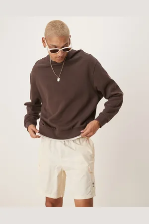 adidas Trefoil Essentials - Cremefarvede cargoshorts