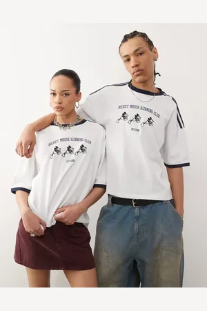 ASOS Oversized unisex-T-shirt med sænkede skuldre, kantbånd og 