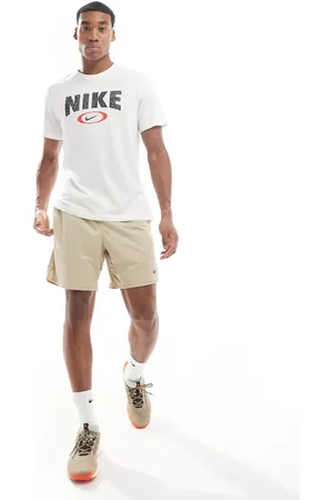 Nike Totality Dri-FIT - Kakigrønne 7-tommershorts i strik-Brun