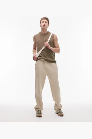 Topman Joggingbukser med lige ben-Neutral