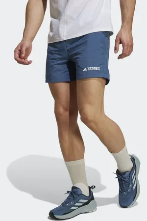 adidas Terrex - Stålblå shorts-Grå