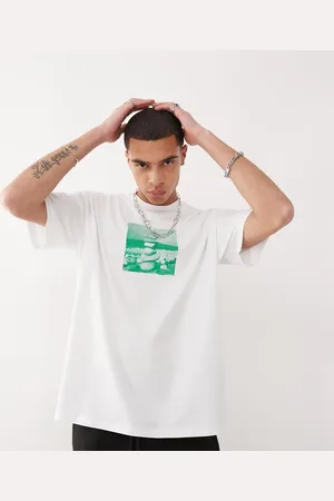 COLLUSION Oversized T-shirt med print på brystet