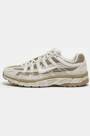 Nike P-6000 - Unisex - Brune og cremefarvede sneakers-Hvid