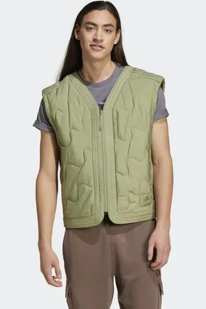 adidas Nuganic - Grøn let jakke med isolering