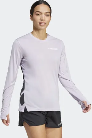 adidas Terrex - Xperior Climacool+ - Sølvfarvet T-shirt med lange ærmer