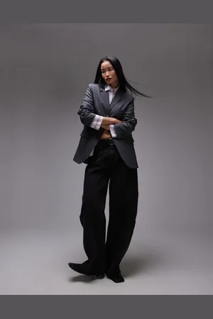Topshop Skræddersyet blazer med enkelt knap - Del af sæt