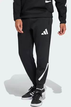 adidas Z.N.E - Sorte bukser med hvidt logo