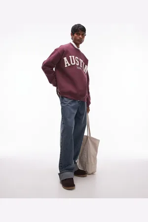 Topman Oversized sweatshirt med 