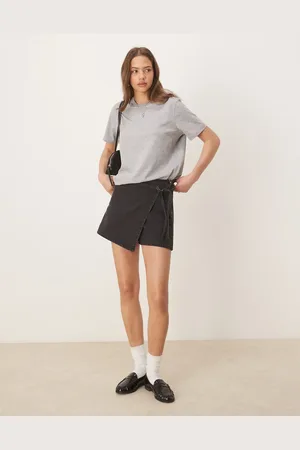 ASOS Slå-om-skort i denim
