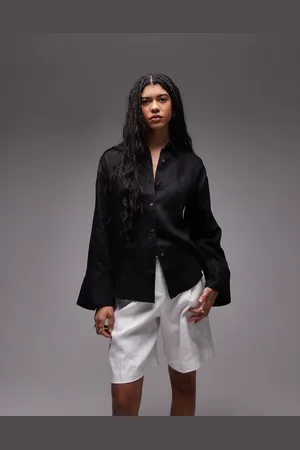 ARKET Og oversized hørskjorte