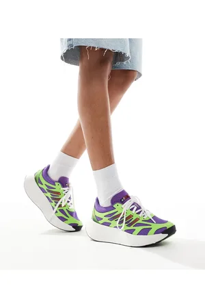 adidas Adizero Aruku - Lilla og grønne sneakers