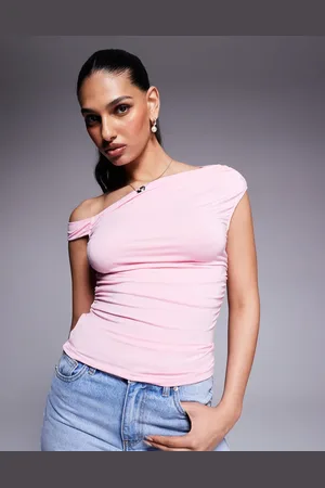 Princess Polly Princess - Polly - stram offshoulder-top med dobbeltlag
