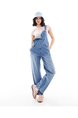 Cotton On Cotton On - Saltvandsblå overalls i denim