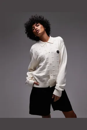 Carhartt Drewe - strikket cardigan med hjertelogo