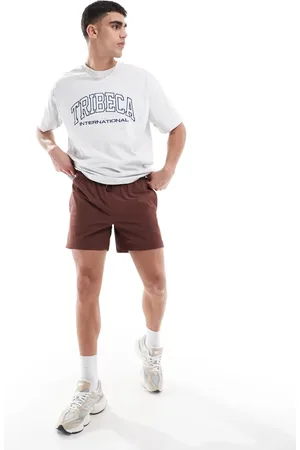 Cotton On Cotton On - Chokoladebrune badeshorts