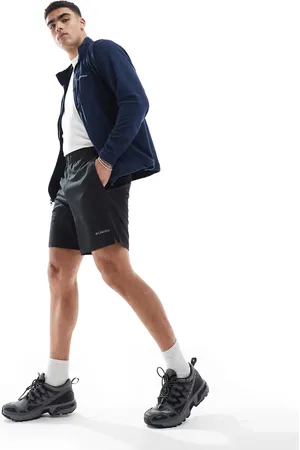 Columbia Hike - Sorte shorts med farveblokke