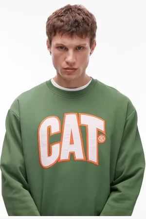 Caterpillar WWR - sweatshirt med logobroderi