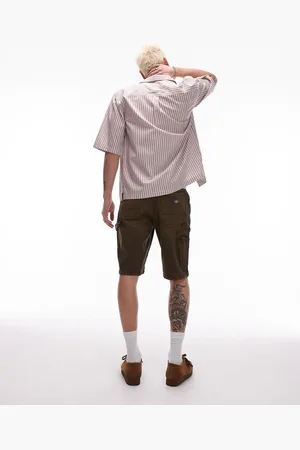 Dickies Garyville - Denimshorts med tømrerdetaljer i indigoblå og farve i regular fit