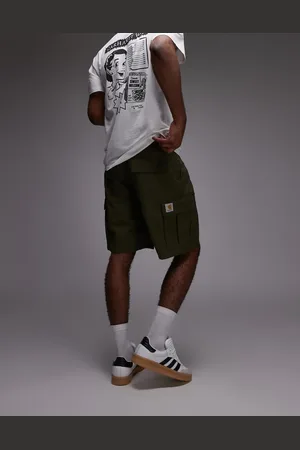 Carhartt Cole - Kakigrønne cargoshorts