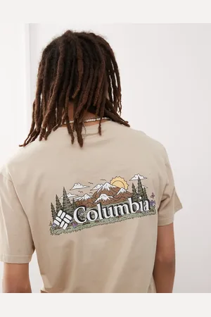 Columbia Talbert Ridge - T-shirt med korte ærmer og grafik-Neutral