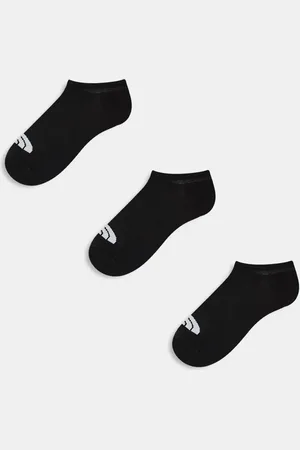 The North Face Pakke med 3 par sorte sokker til sneakers