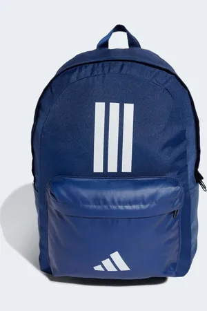 adidas Classic Back-To-School - Mørkeblå/hvid rygsæk med 3 striber