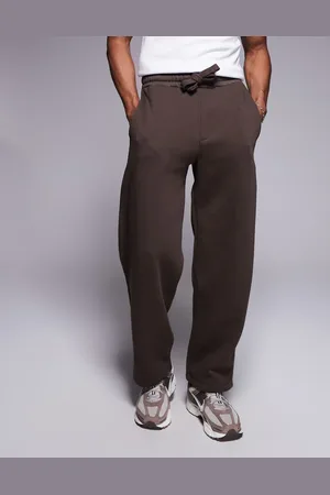 Bershka Brune joggingbukser med ballon-pasform