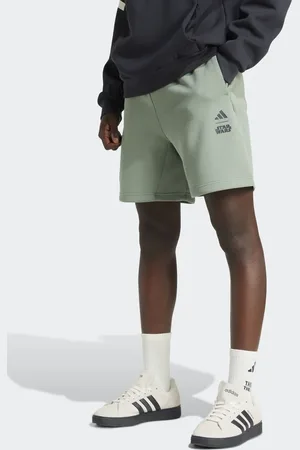 adidas Star Wars The Mandalorian - Sølvgrønne shorts
