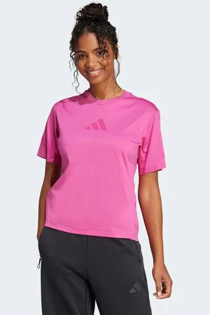 adidas Z.N.E. - Fuchsiafarvet T-shirt-Lyserød