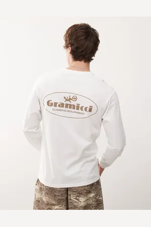 Gramicci T-shirt med lange ærmer og grafisk 