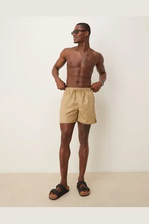 Nike Nike - Swoosh Link - 5-tommer-badeshorts i volley-stil-Neutral